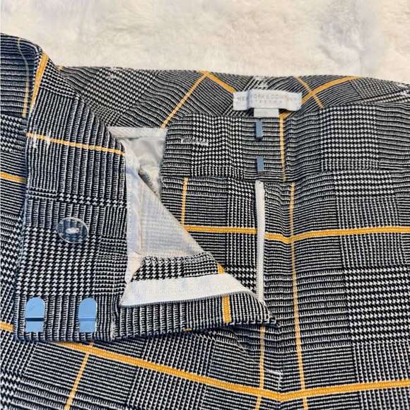 New York & Company Plaid Audrey Stretch Ankle Pants - Picture 5 of 6